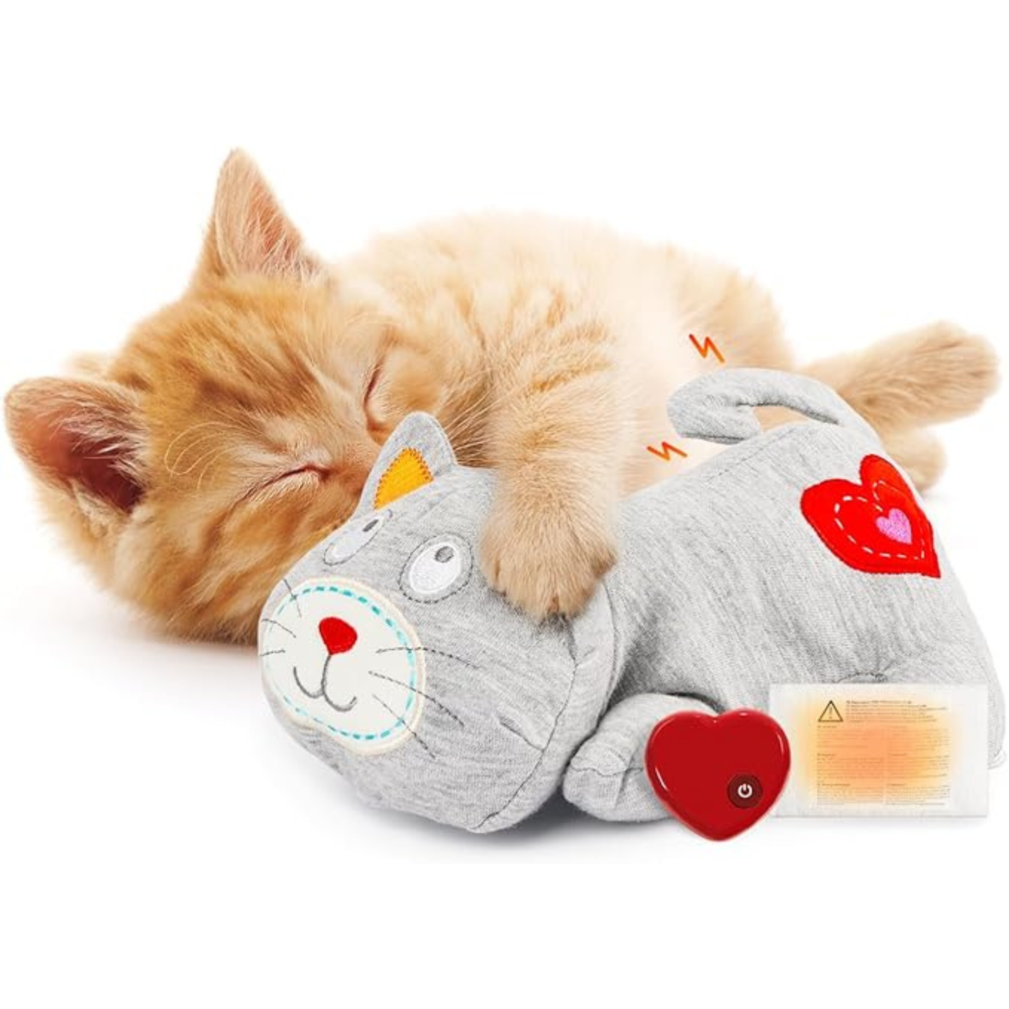 Calm Fleece Laying Dog Toy